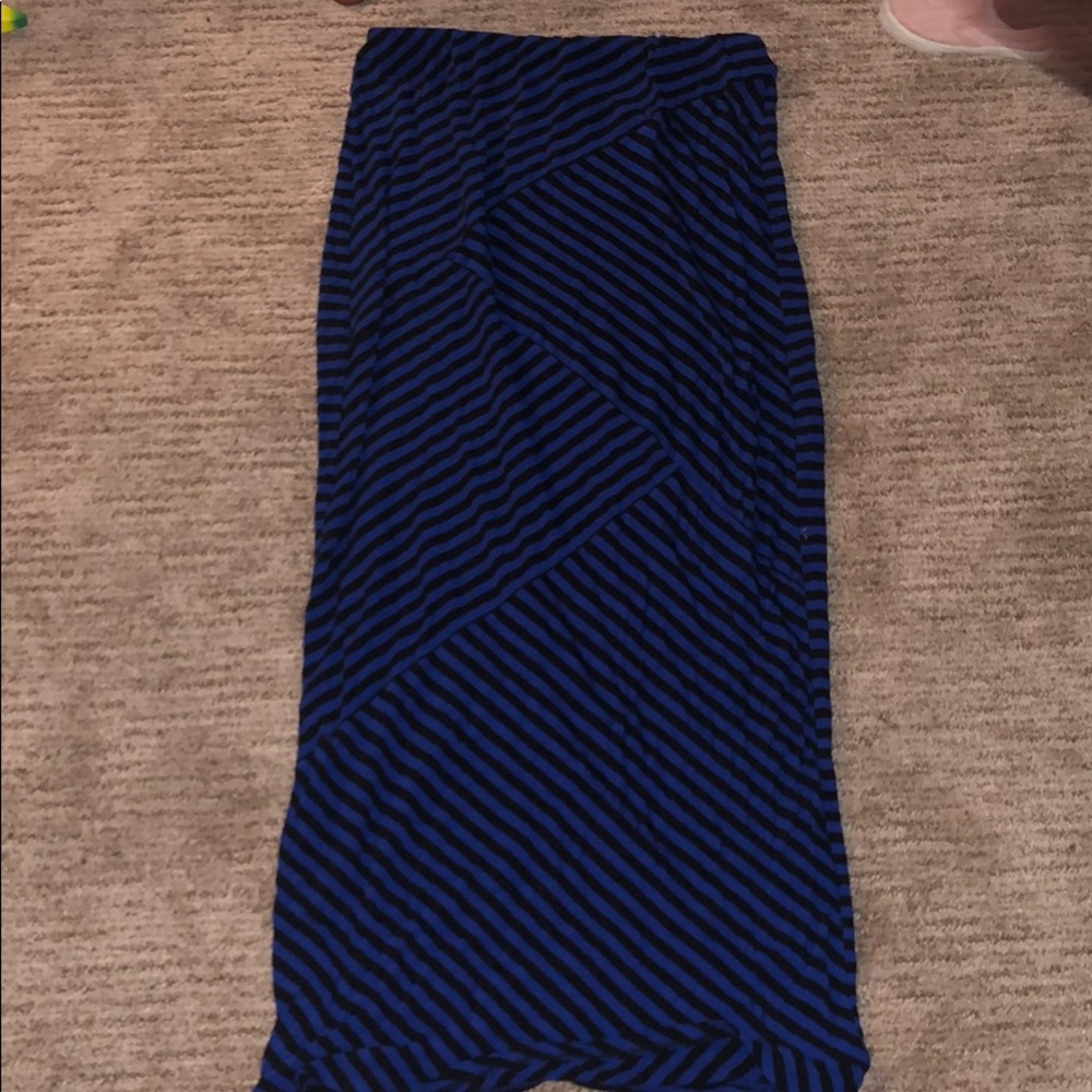 Women’s Striped Maxi Skirt